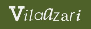 Logotipo de Villazaari sobre fondo verde.